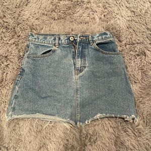 Brandy Melville denim mini skirt